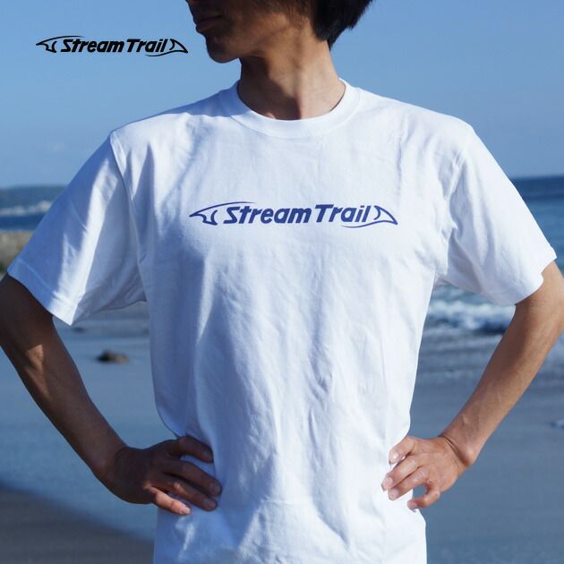 ストリームトレイル Tシャツ T-shirt ST FISH LOGO(Tシャツ フィッシュロゴ)