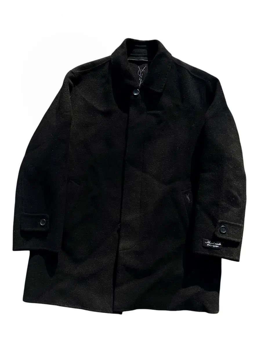 Yves Saint Laurent イヴサンローラン　Pコート　黒　サイズ46 Yves Saint Laurent イヴサンローラン Pコート 黒 サイズ46
