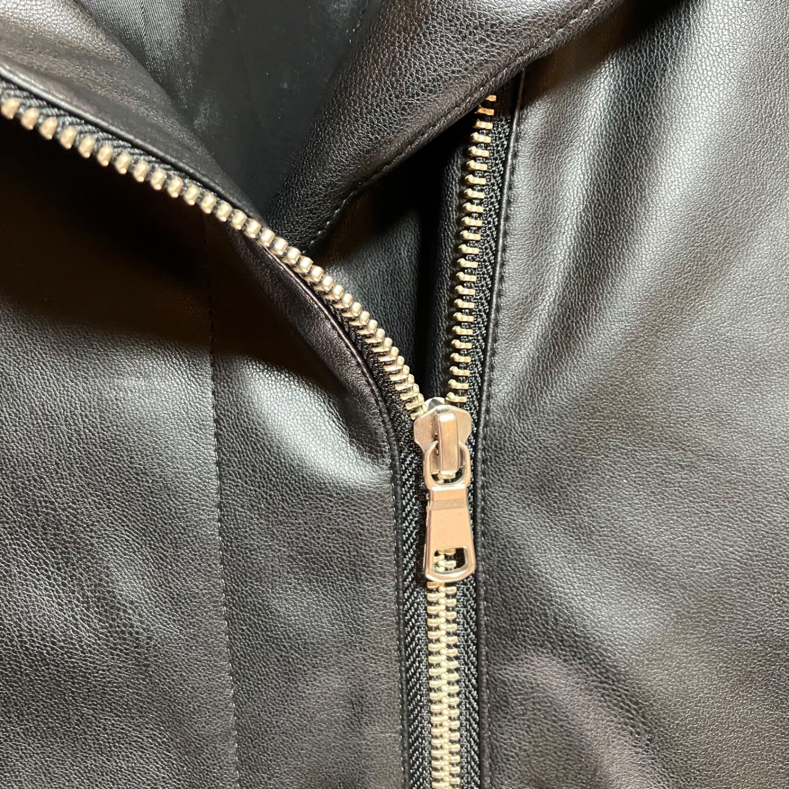 イタリア製 ヴィンテージ ヨーロッパ レザージャケット ブルゾン 高級