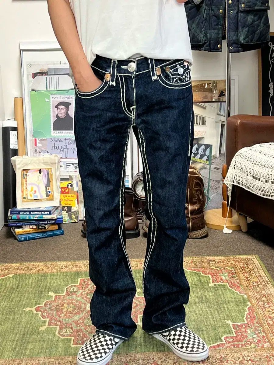 トゥルーレリジョン ブーツカットフレアデニム TRUE RELIGION(トゥルー