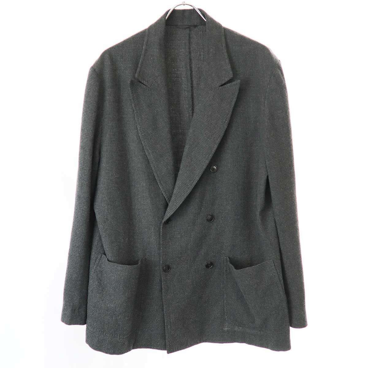 良質な商品 COMOLI コモリ 20AW 強縮ウールダブルブレステッド 