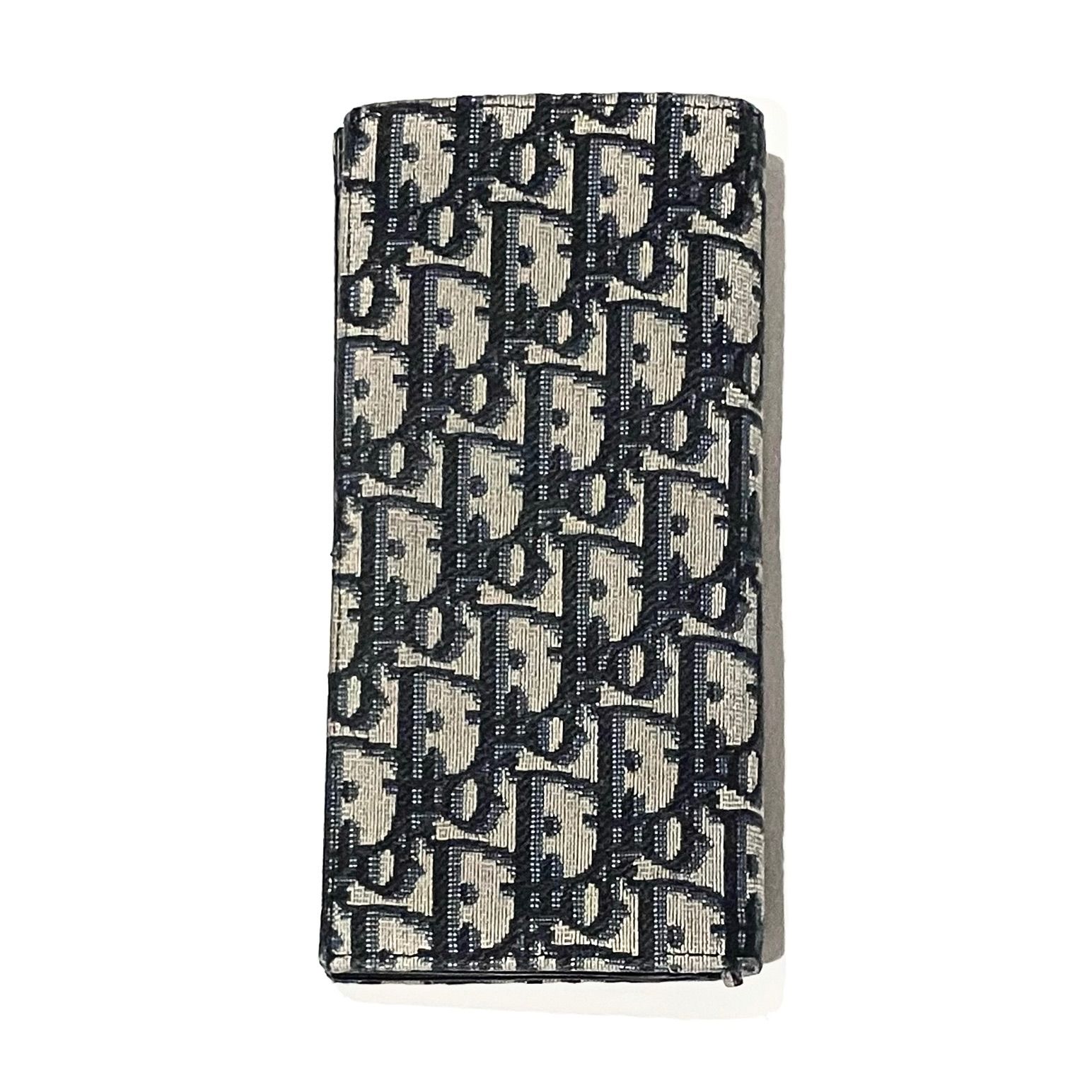 DIOR ディオール オブリーク 長財布 ジャカード バーティカル