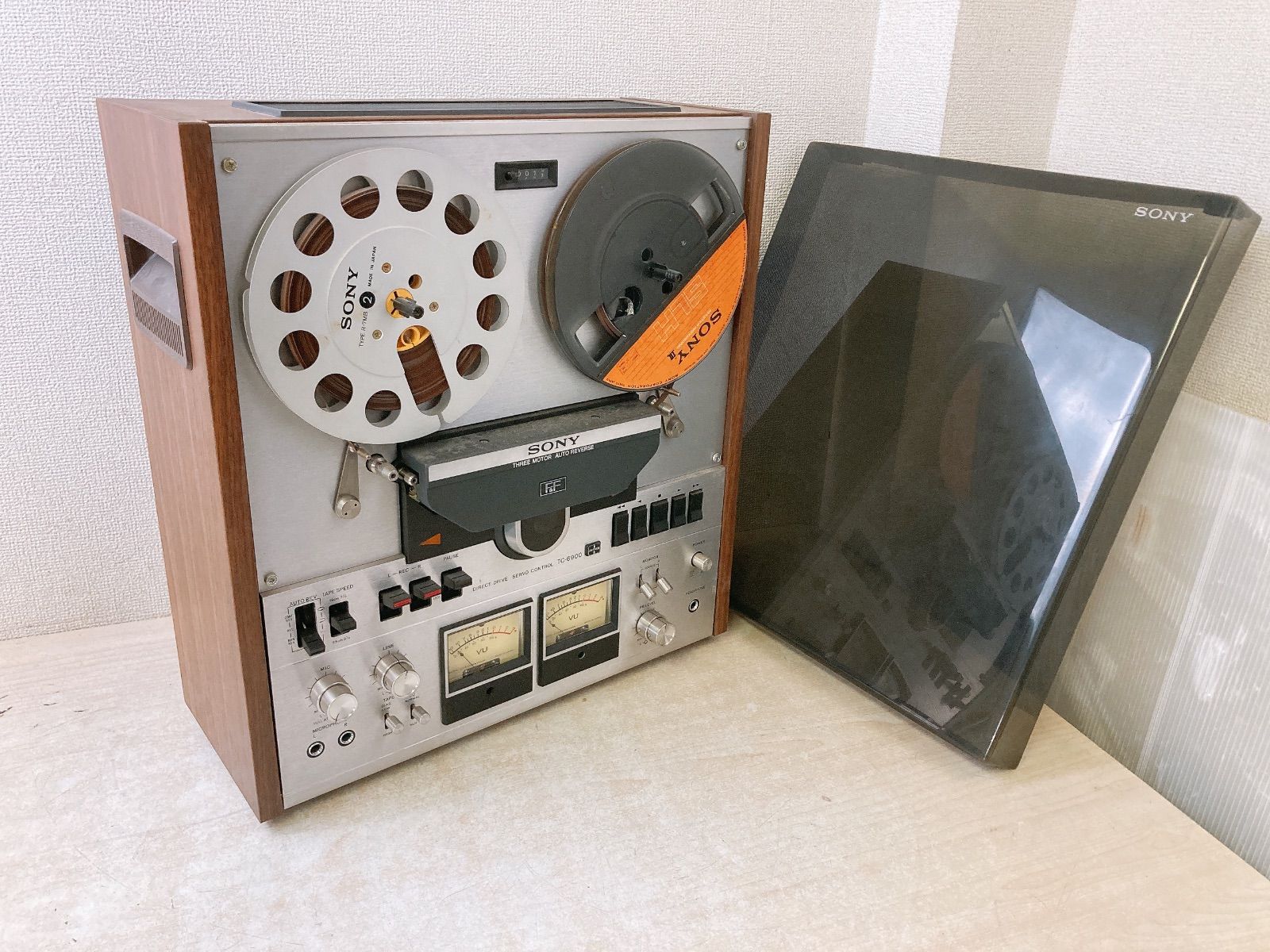 SONY テープレコーダー TC-6900 AC100V 50 60Hz 70W MADE IN JAPAN ソニー オープンリールデッキ