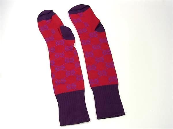 レディース レッド系×パープル系