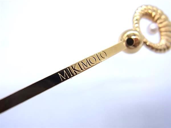 □新品同様□ MIKIMOTO ミキモト 本真珠 アコヤ真珠 パール 約3mm