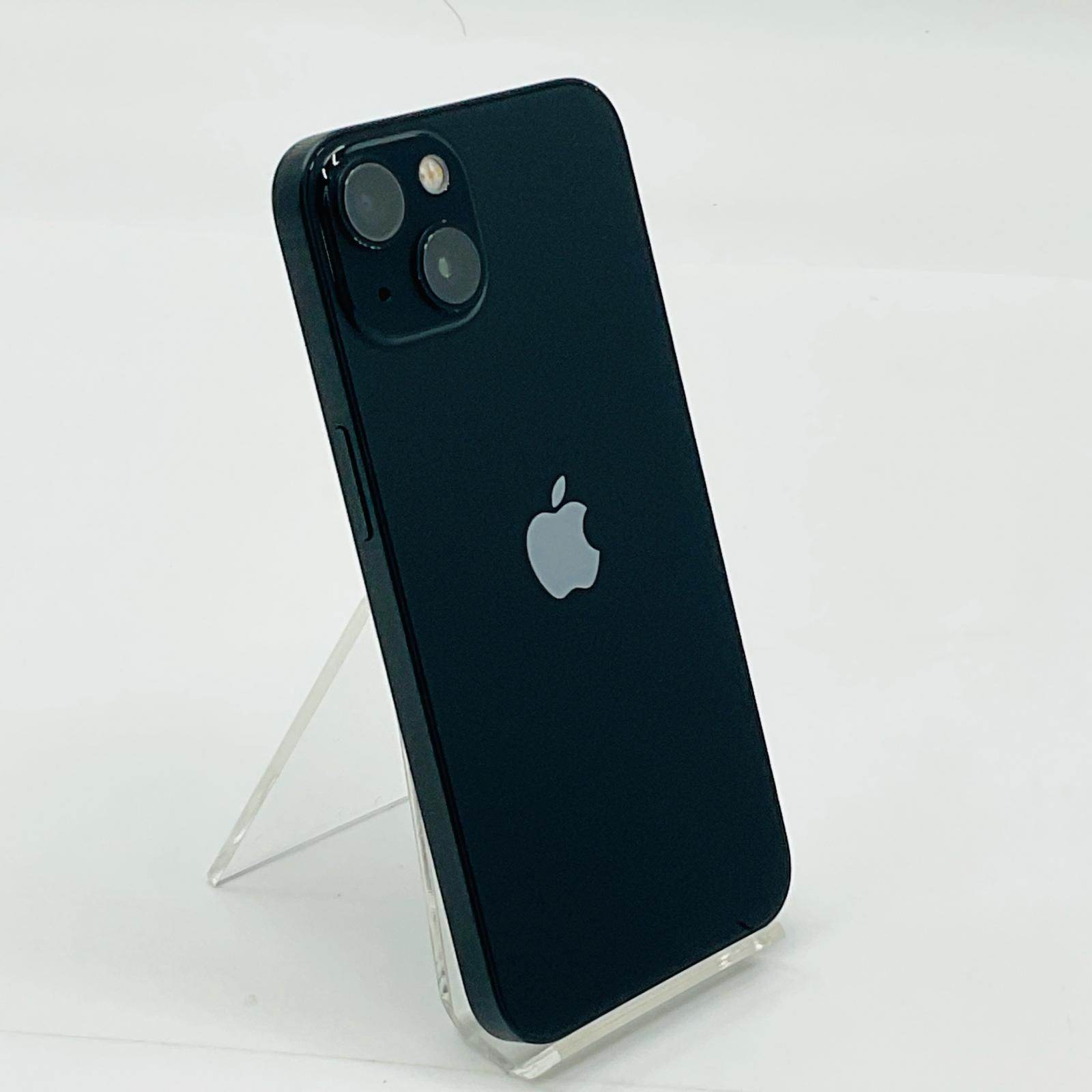 【全額返金保証】【最速発送】Apple iPhone 13 128GB ミッドナイト Softbank 84% 動作確認済