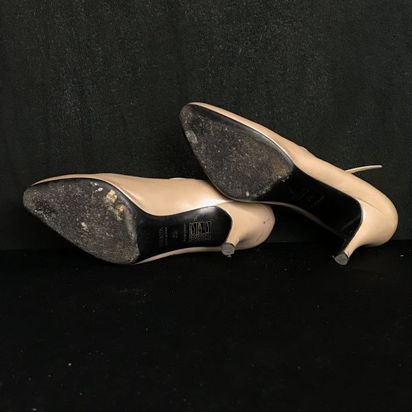 イタリア製☆プラダ/PRADA☆ハイヒール/ストラップパンプス【35/22.5  