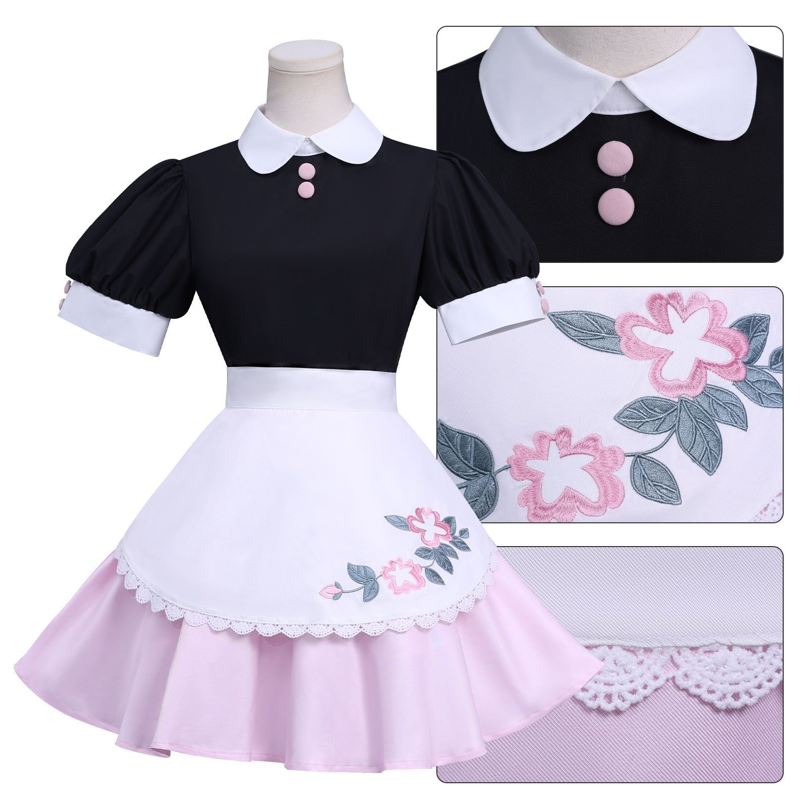 レディバグ コスチューム ミラキュラス マリネット メイド服