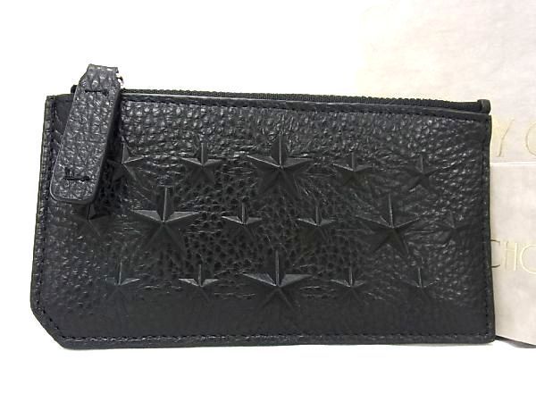 □新品□未使用□ JIMMY CHOO ジミーチュウ ケイシー EMG レザー