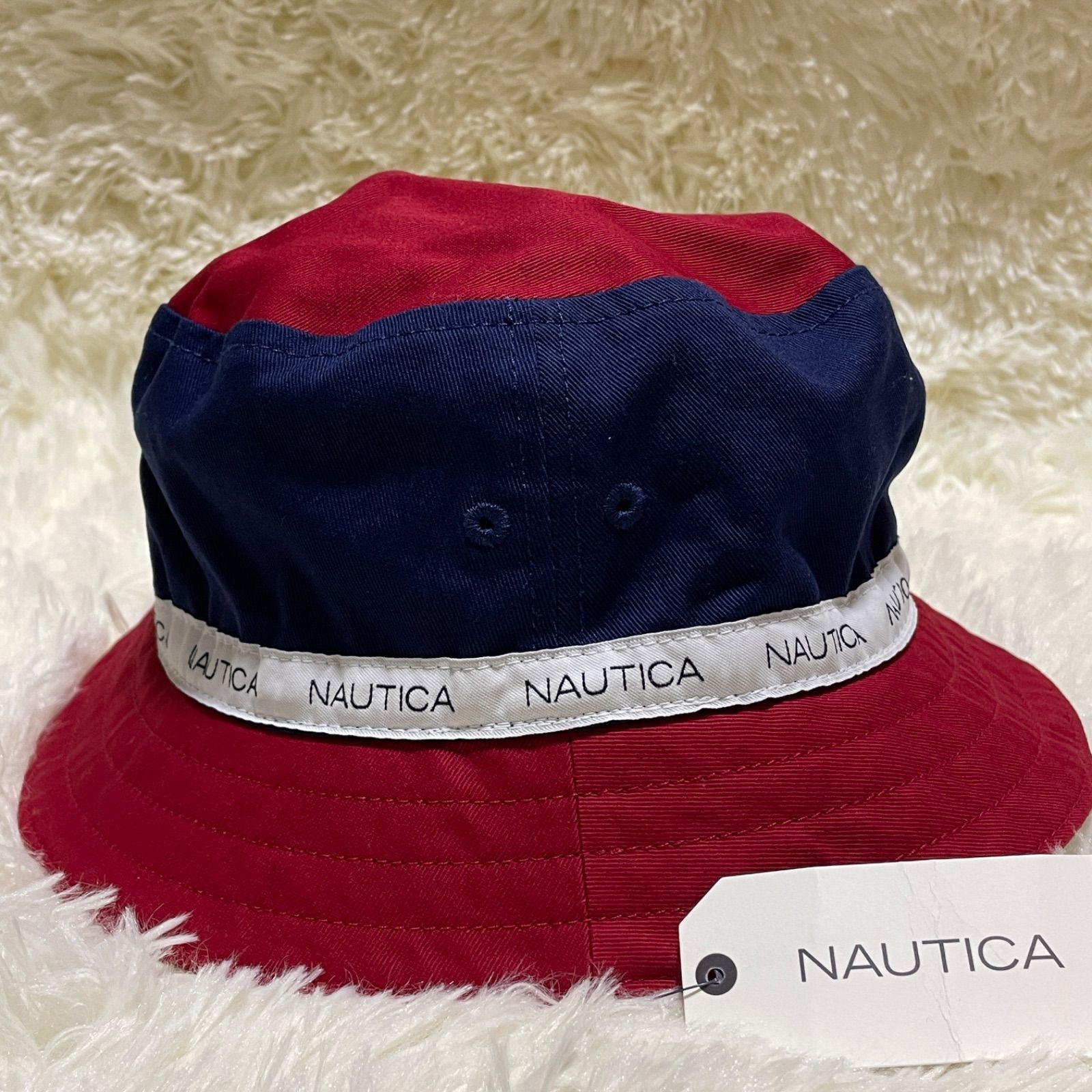 NAUTICA ノーティカ バケットハット ネイビー - ハット