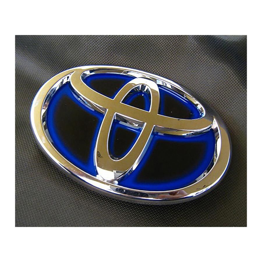 開封済 ♥品 Junack ジュナック LEDトランスエンブレム ブルー LTEーT7S