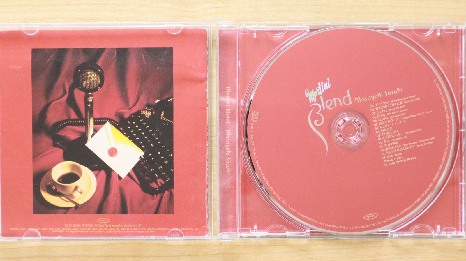 CD Masanori Fujiwara 白紙の色彩 MVCD24PROMO MCA Records プロモ /00110 jk01.jpg