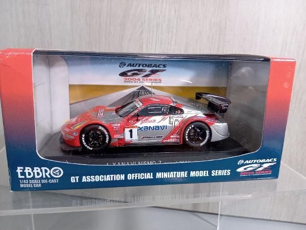 【現状品】B-64 EBBRO 1/43 ザナヴィ ニスモZ JGTC2004 No.1