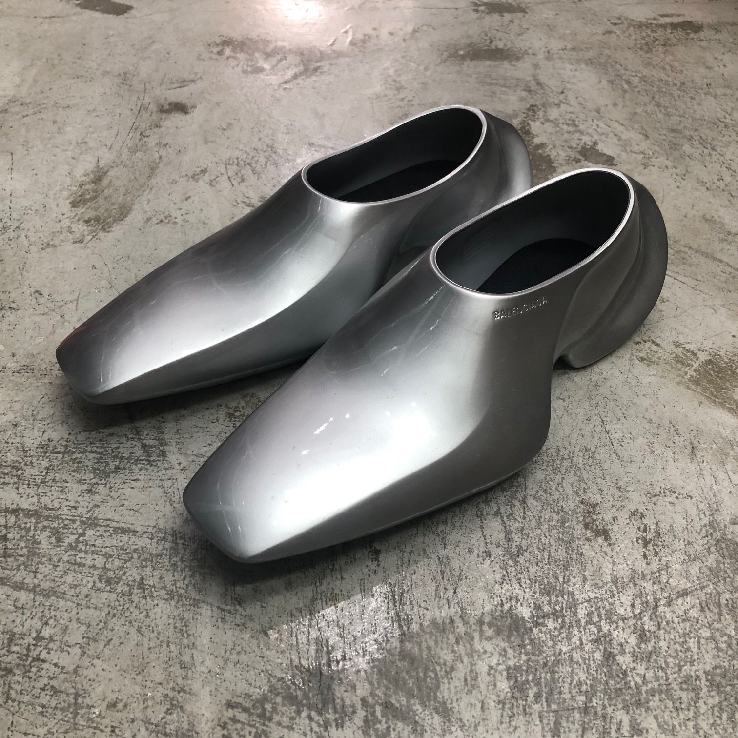 BALENCIAGA space shoes スリッポン フラットシューズ バレンシアガ 44 