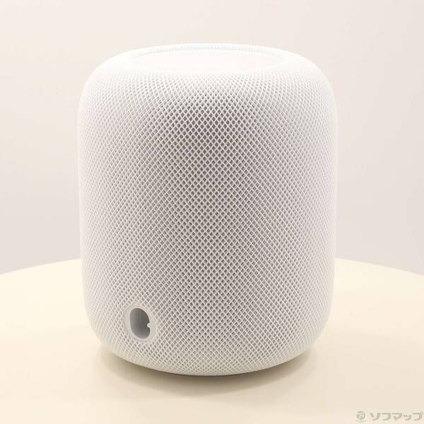 【AppleCare＋】HomePod（第二世代） ホワイト【美品￼】 HomePod（第2世代）[整備済製品] - ホワイト - Apple（日本）