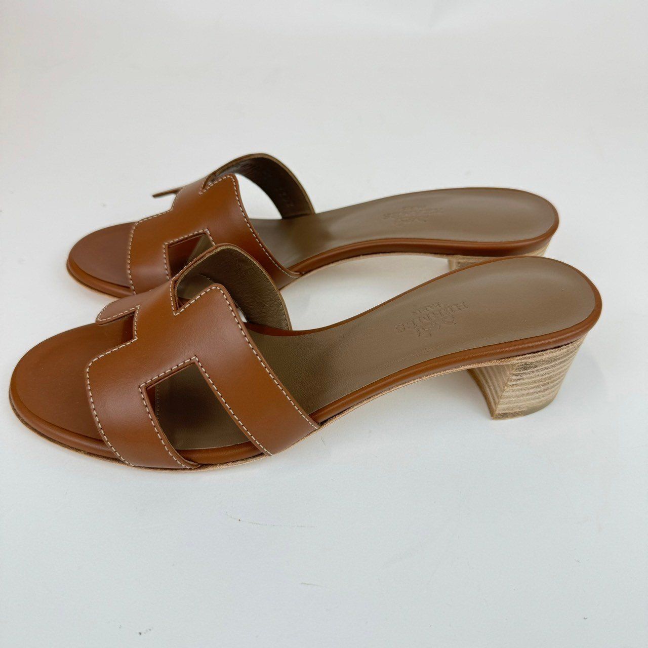 HERMES極美品 エルメスオアジス oasis ゴールド37.5