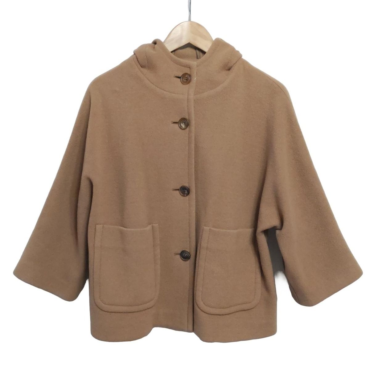 MACPHEE(マカフィー) コート サイズ38 M レディース - ライトブラウン