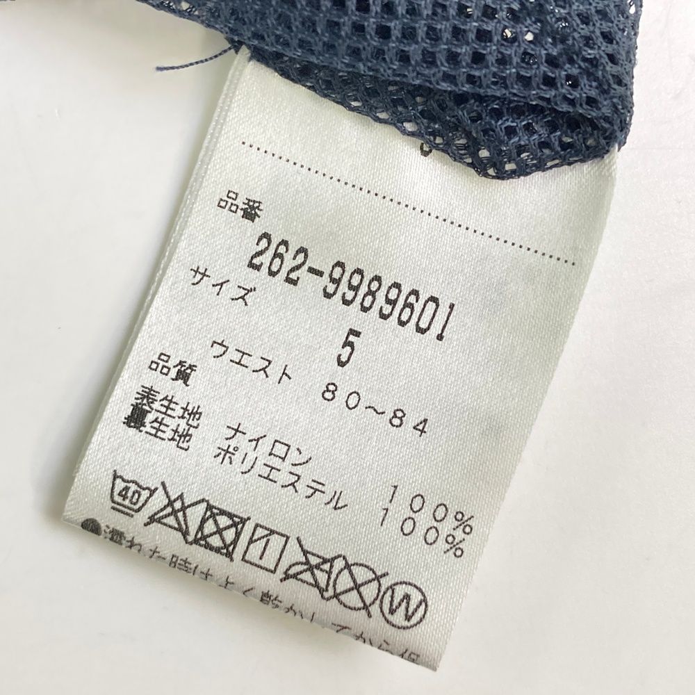サイズ：5 JACK BUNNY ジャックバニー レインパンツ ネイビー系