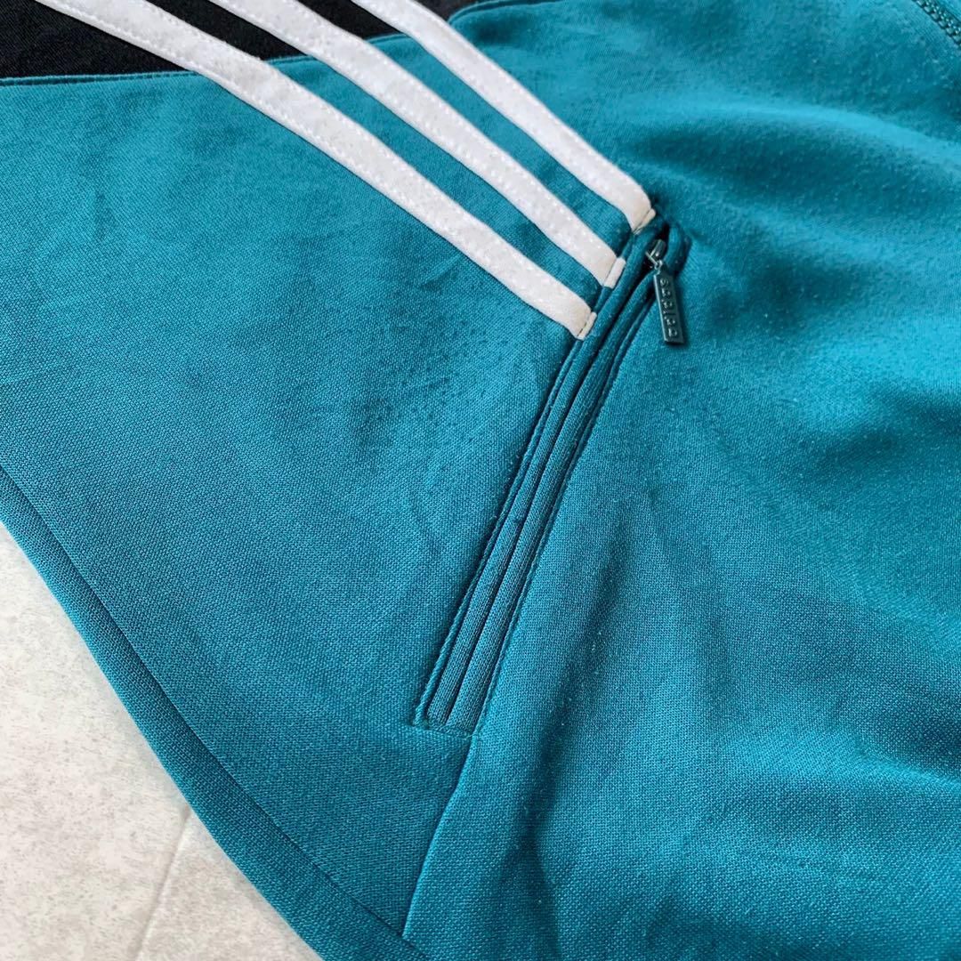 アディダス adidas トラックジャケット ジャージ 緑 グリーン