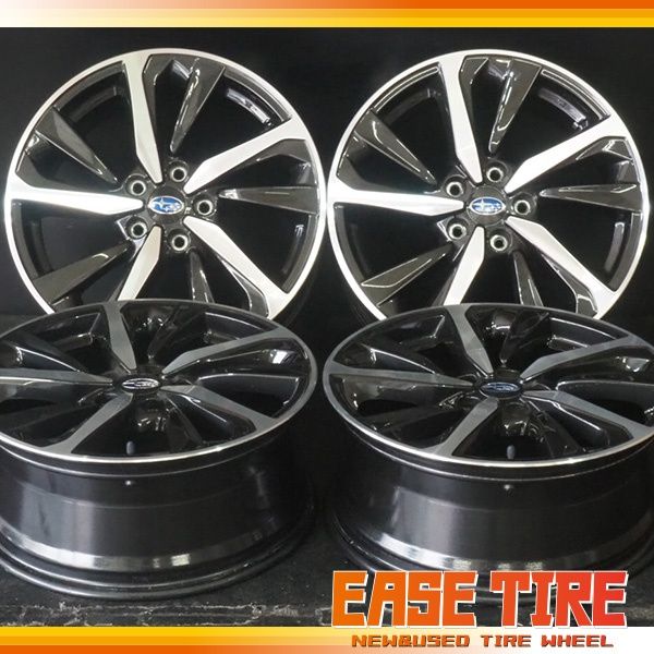 スバル レヴォーグ VN5 GT-H 純正ホイール 18×7.5J 55 114.3 5H 4本 インプレッサ クロストレック アウトバックにも