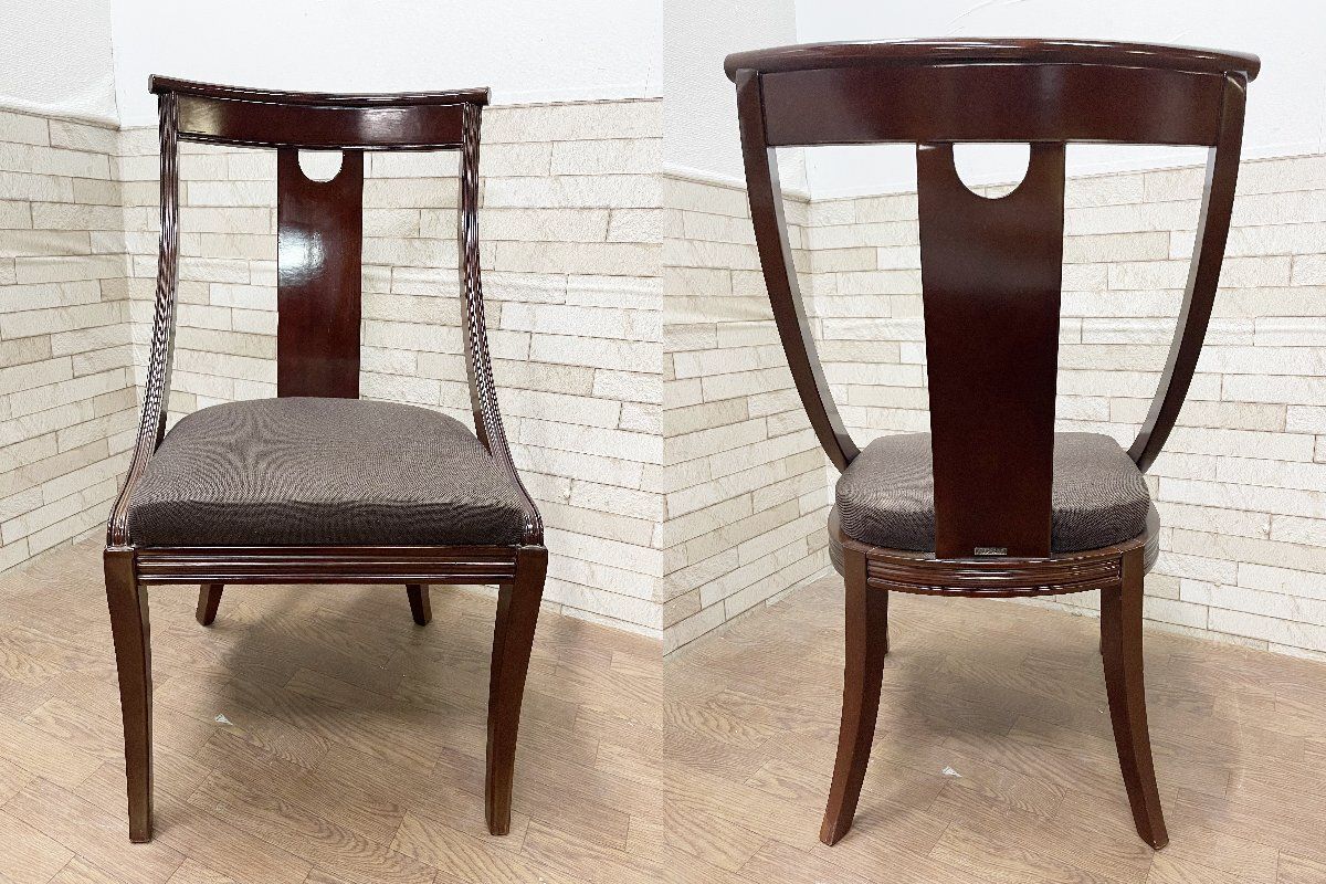 スペイン製 フランスベッド ALCAZAR デスクチェア ダイニングチェア