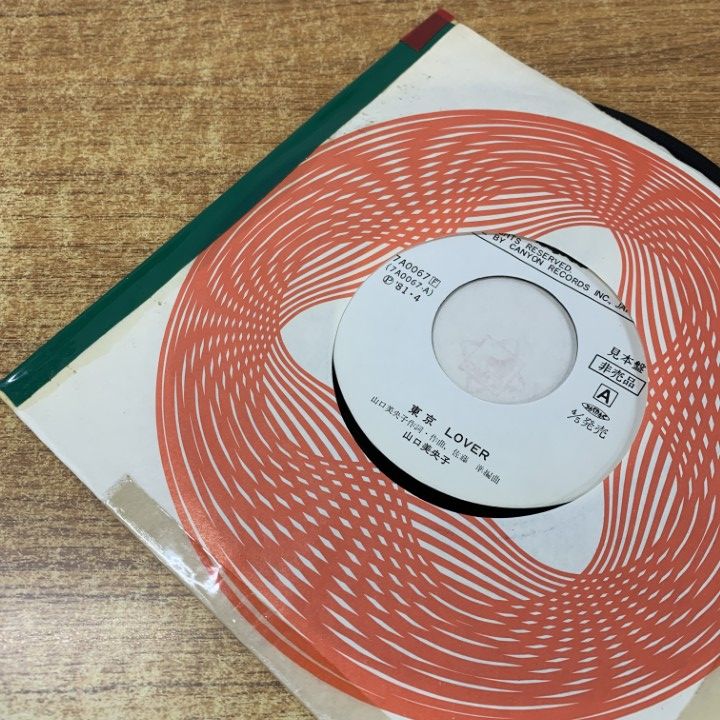 Homecomings サイン入りレコード ○01)【同梱不可】【見本盤・サイン入り?】山口美央子/東京Lover