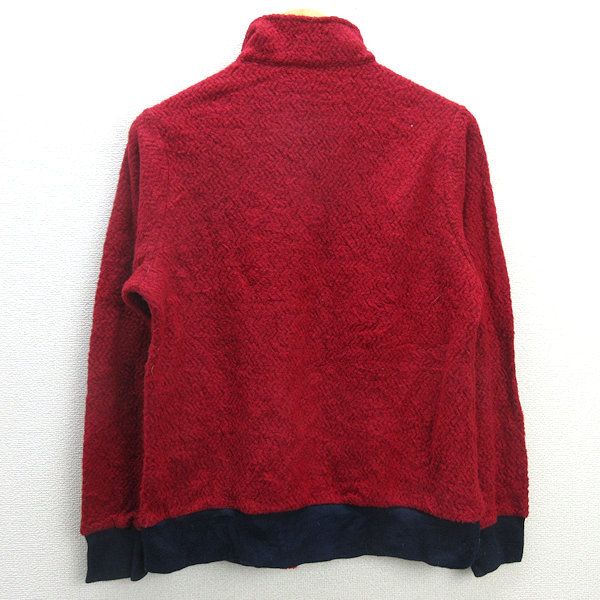 Q□パタゴニア/PATAGONIA WOOLYESTER FLEECE JACKETウーリエステル フリース ジャケット□赤【M】MENS/188【中古】  - メルカリ