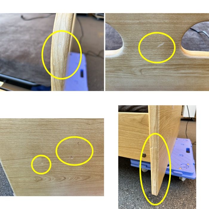 マットレス付き 木製フレーム