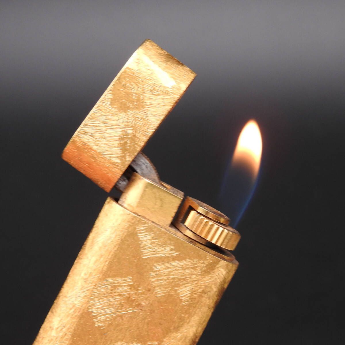 ヴィンテージ Cartier カルティエ ライター ゴールド 着火確認済 着火確認済み】🔥Cartier カルティエ ガスライター🪄ゴールド