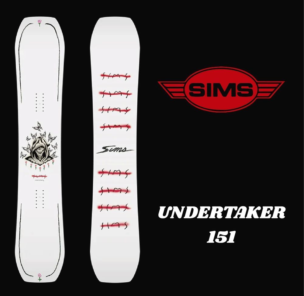 SIMS UNDERTAKER 154 - スノーボード