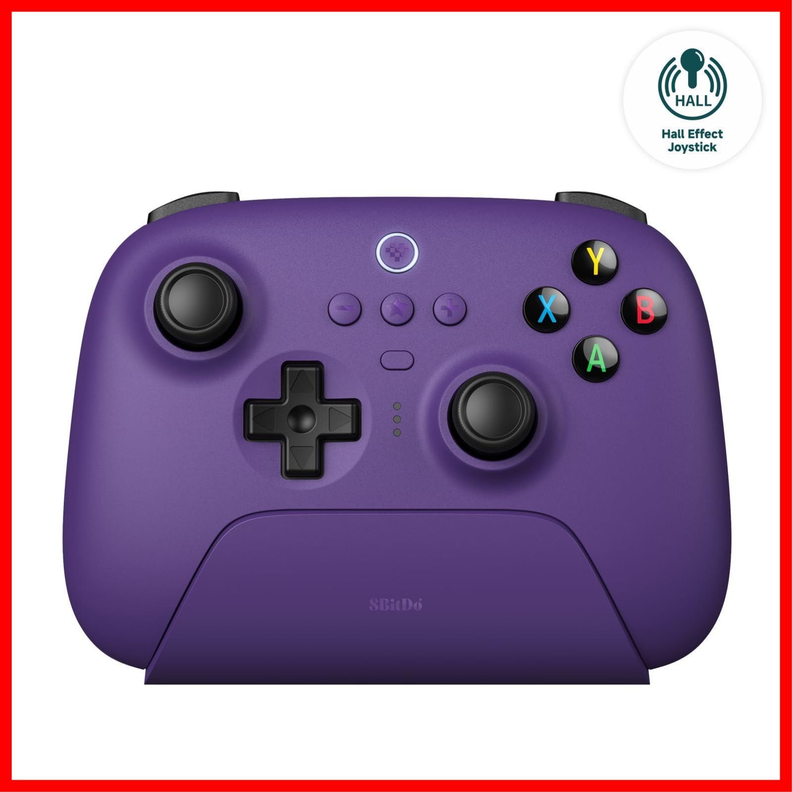 Ultimate 8BitDo 2.4Gワイヤレスコントローラー、ホールエフェクト 