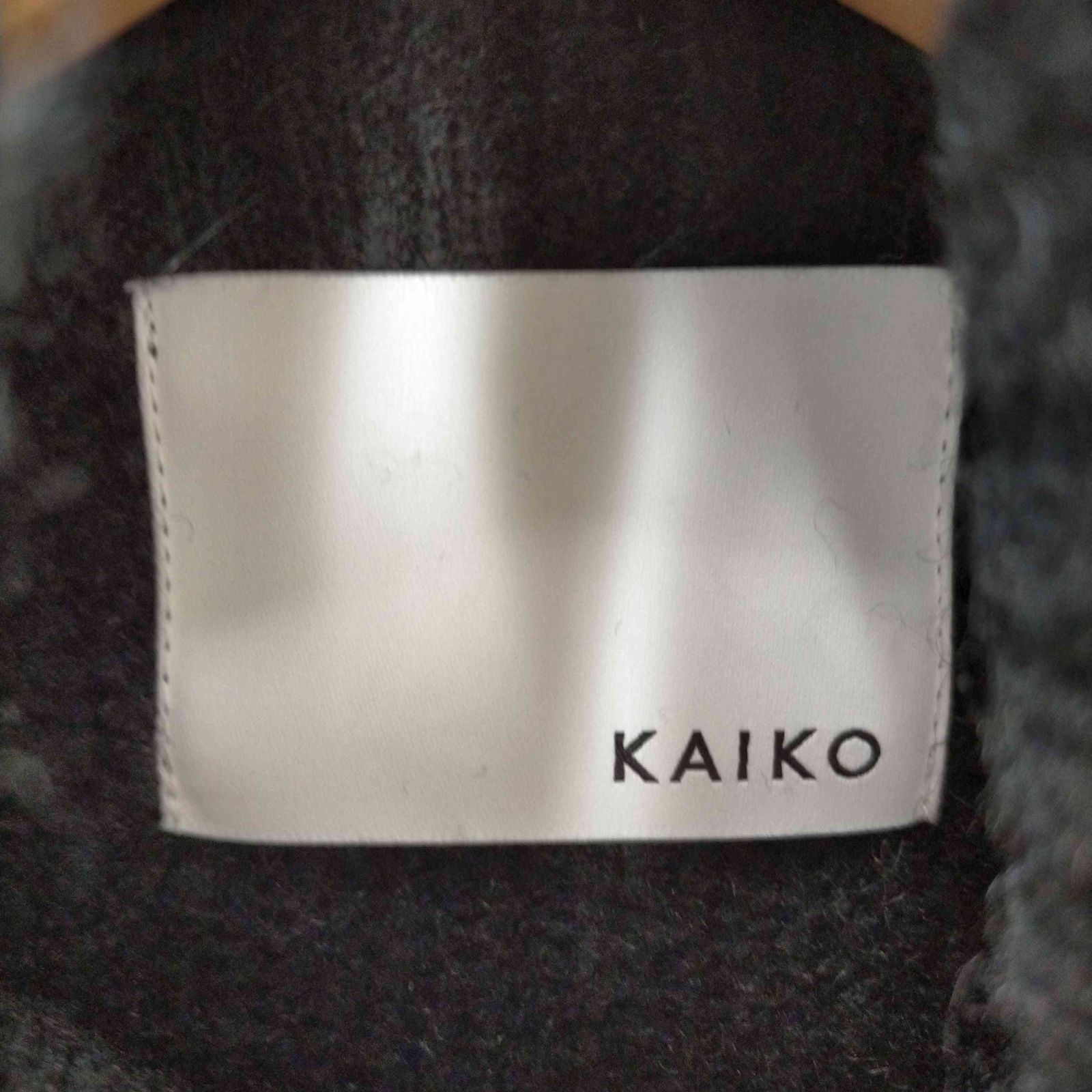 カイコー KAIKO SHRINK ZIP CARDIGAN BLACK メンズ 1 - メルカリ