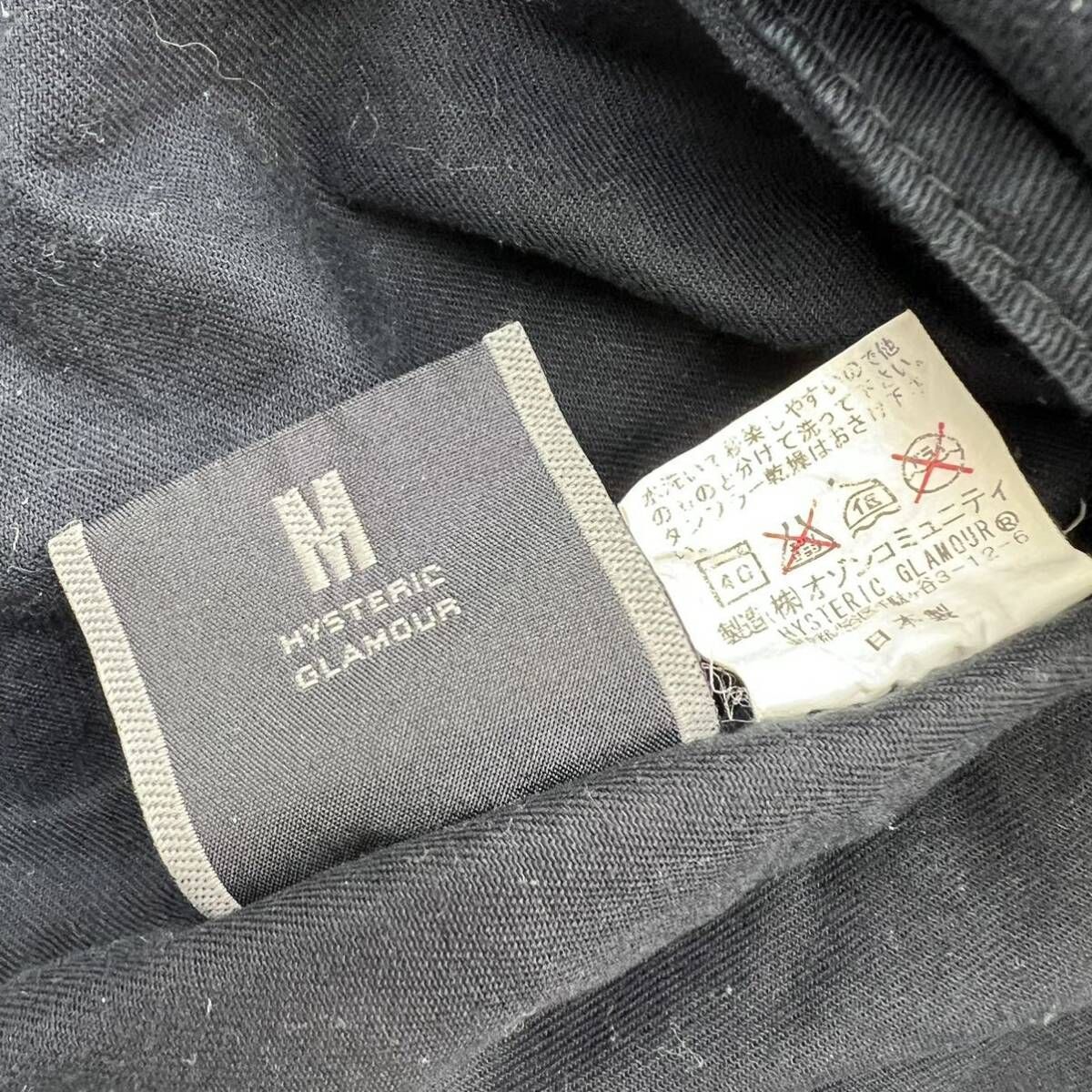 HYSTERIC GLAMOUR ☆ ワッペン◎ ミリタリー シャツ ブラック M アメカジ ワーク ストリート 古着 人気 HG ヒステリックグラマー■CE329 HYSTERIC GLAMOUR ☆ ワッペン◎ ミリタリー シャツ ブラック M