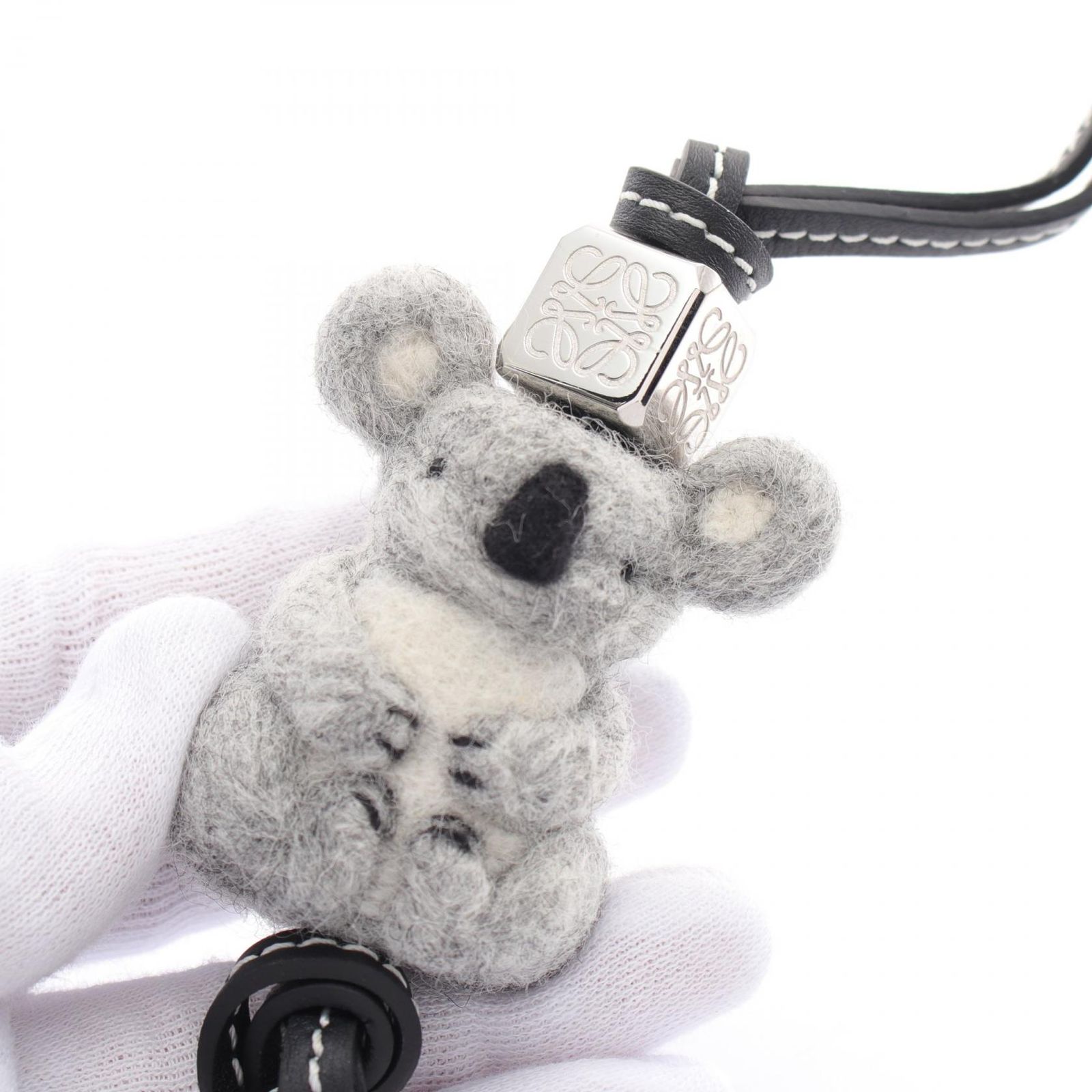 コトラ LOEWE ロエベ バッグチャーム コアラ フェルト&カーフスキン