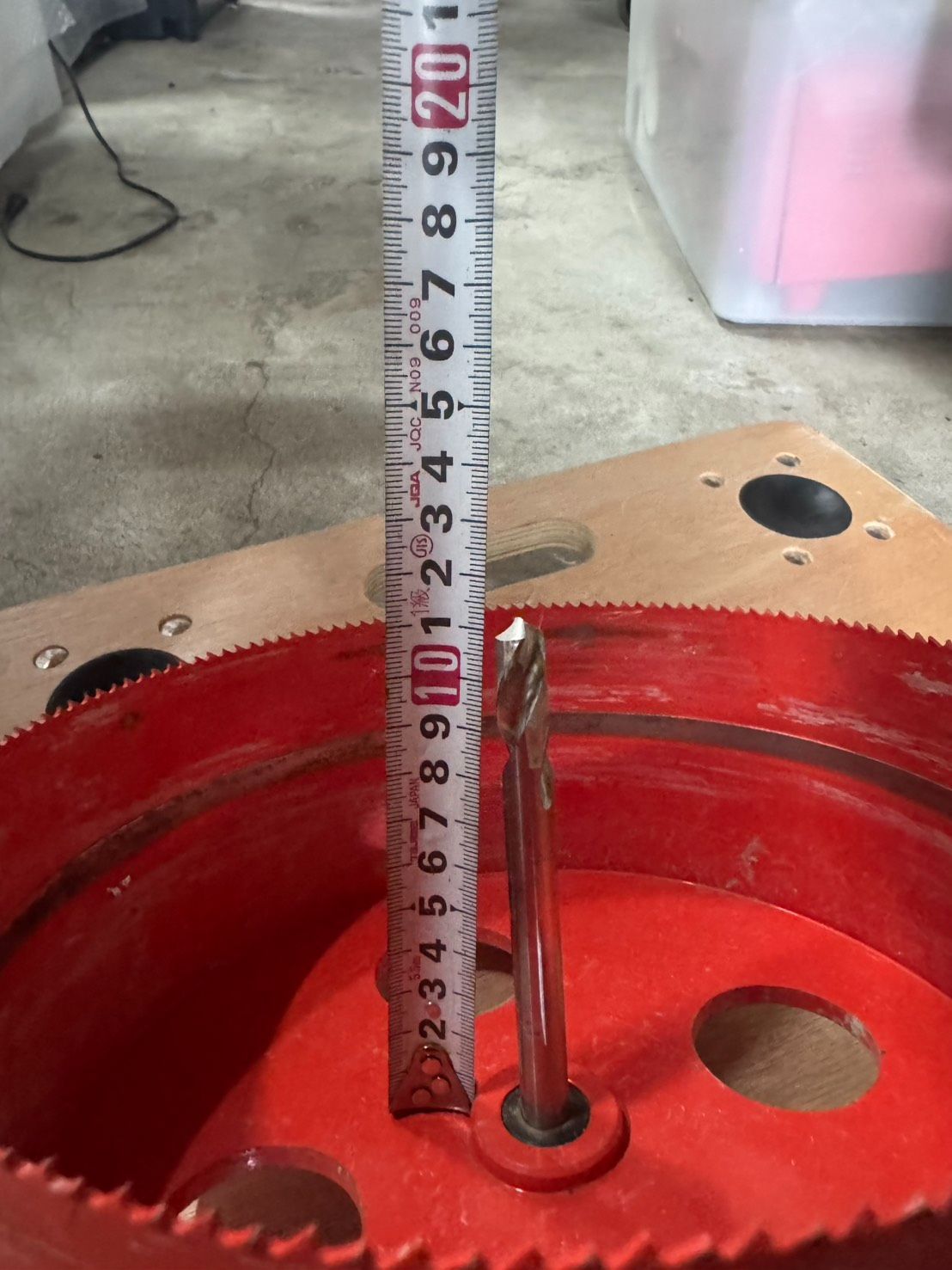  塩ビ管用ボーリングカッター VU 工具 217 mm その他 ドリル 部品