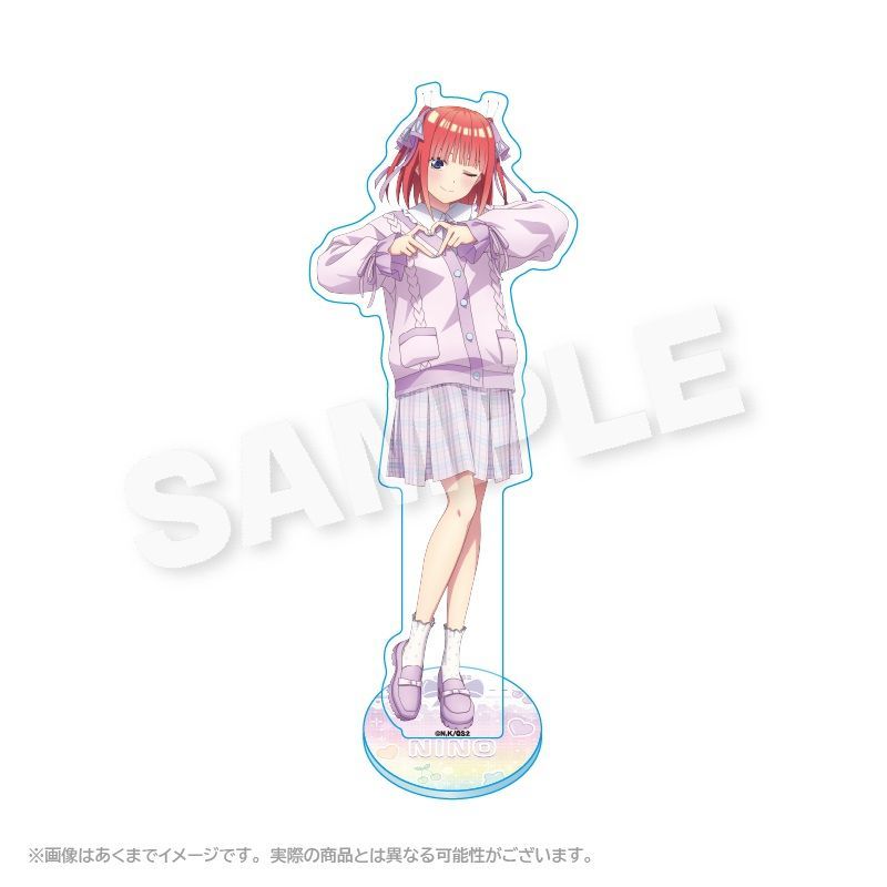五等分の花嫁 アクリルスタンド ゆめかわせいふくVer. 中野二乃