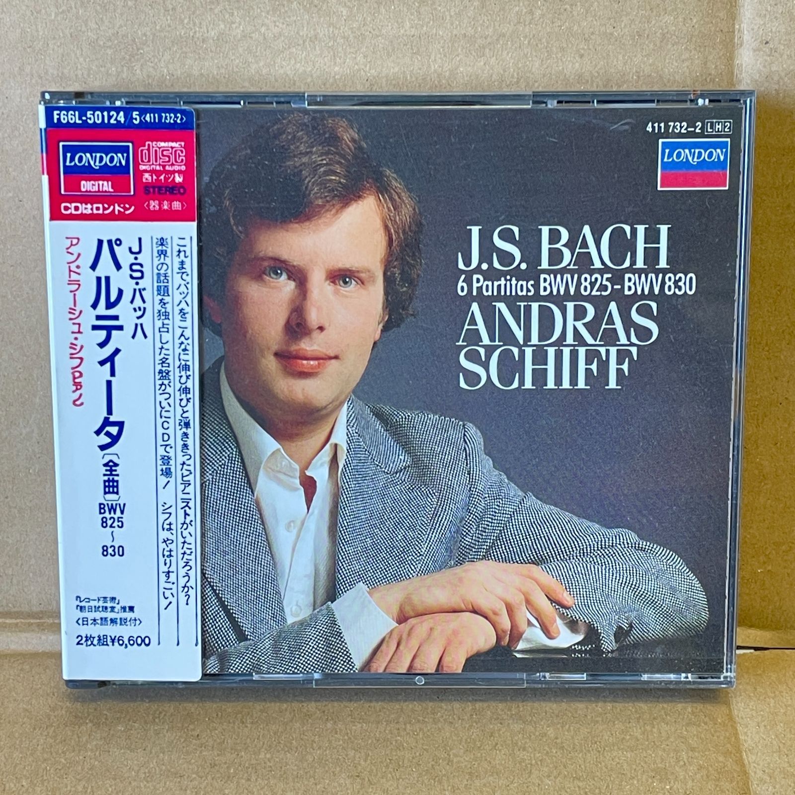 未開封 J.S.バッハ パルティータ全曲 アンドラーシュ・シフ 帯付 CD 未開封 J.S.バッハ パルティータ全曲 アンドラーシュ・シフ 帯付