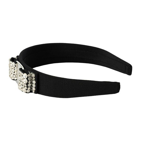 新品 フェラガモ FERRAGAMO ヘアアクセサリー カチューシャ ネロ