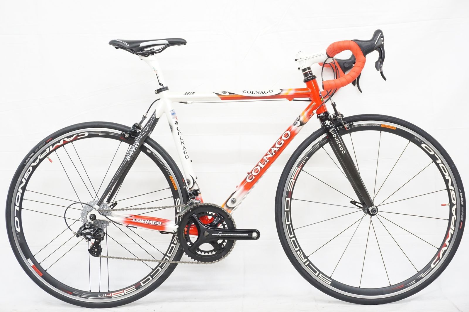 GIOS ジオス PURE DROP アルミロードバイク リアキャリア付き