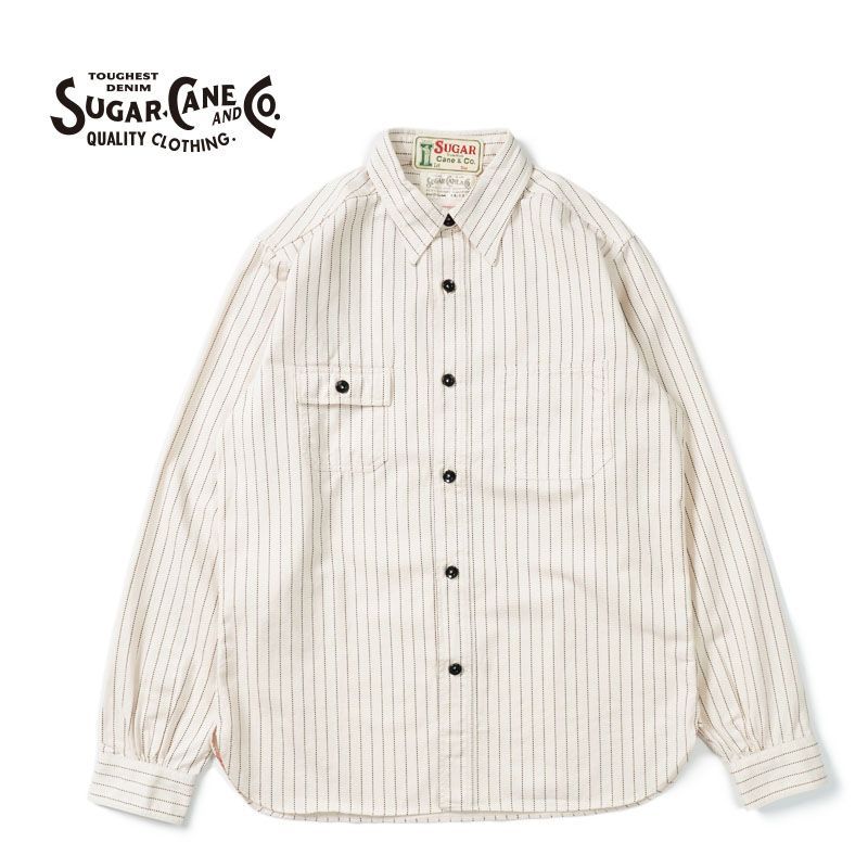 SUGAR CANE シュガーケーン 長袖 シャツ 