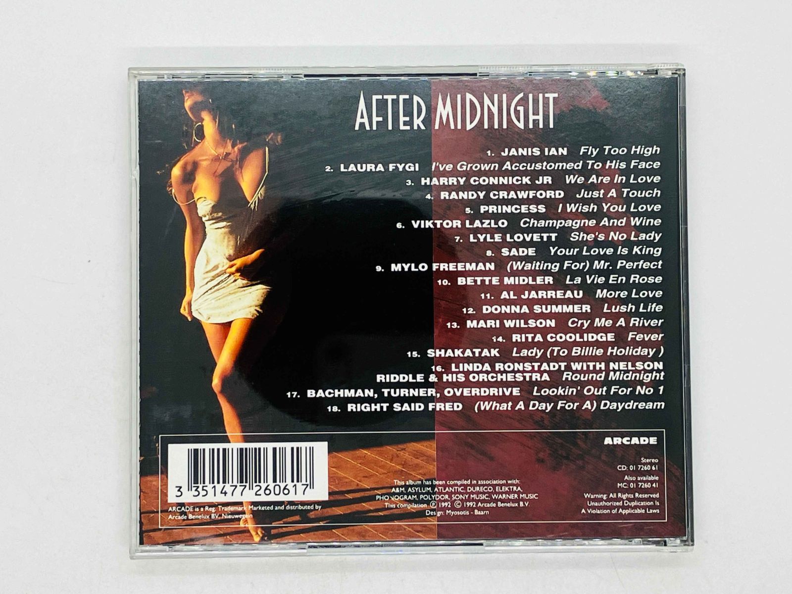 CD ARCADE / AFTER MIDNIGHT / 18 JAZZY LOVE SONGS
