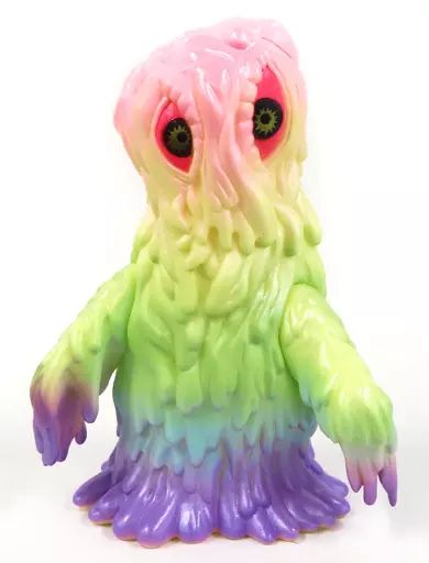 フィギュア　ファンタジートイズ ヘドラ(コットンキャンディー) 「ゴジラ対ヘドラ」 ソフビフィギュア 中古】フィギュア ファンタジートイズ ヘドラ(コットン