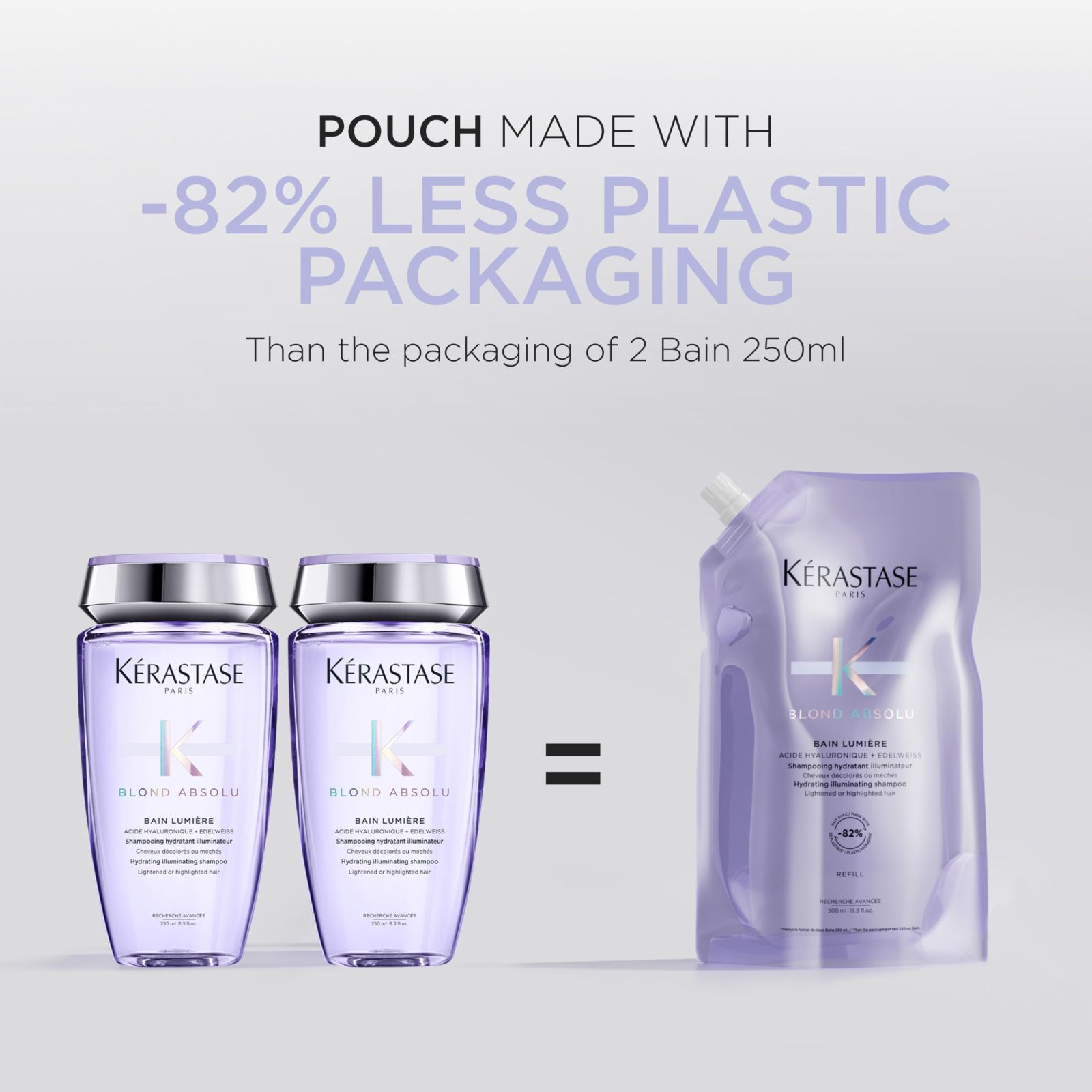 新品 ケラスターゼ シャンプー バン ルミエール 500mL レフィル