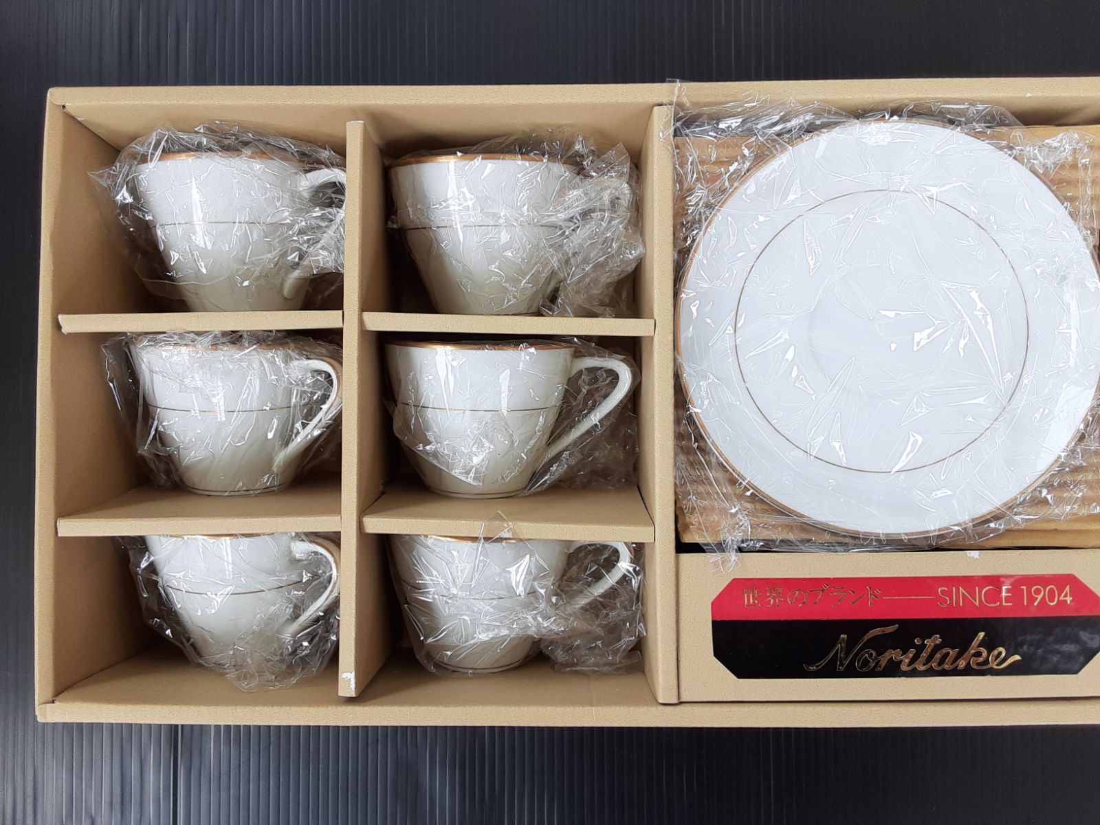 NORITAKE カップ＆ソーサー 6客セット