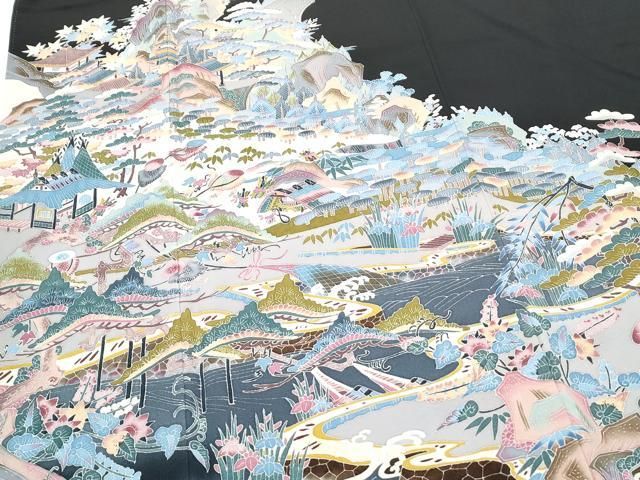 人物風景文 暈し染め