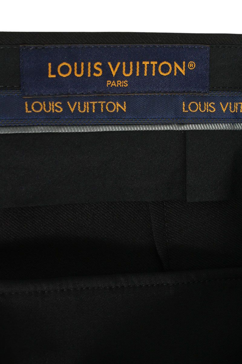 ルイヴィトン テーラードハーフパンツ 黒 RM211 TTX HKP68W 38 LOUIS VUITTON - ルイヴィトン 25SS RM251M9 UJ2 HSP01W