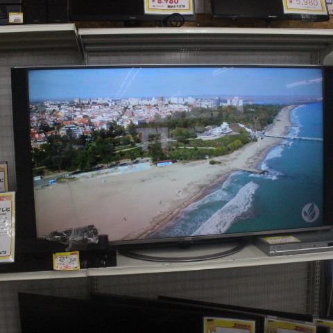 4K対応 VOD対応 60インチ液晶テレビ シャープ 4K LC-60UH5 2018年製