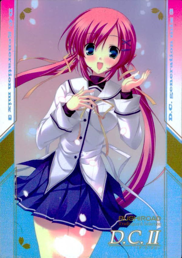 ダカーポ ブシロード トレーディング カード 白河 ななか SSP 箔押し