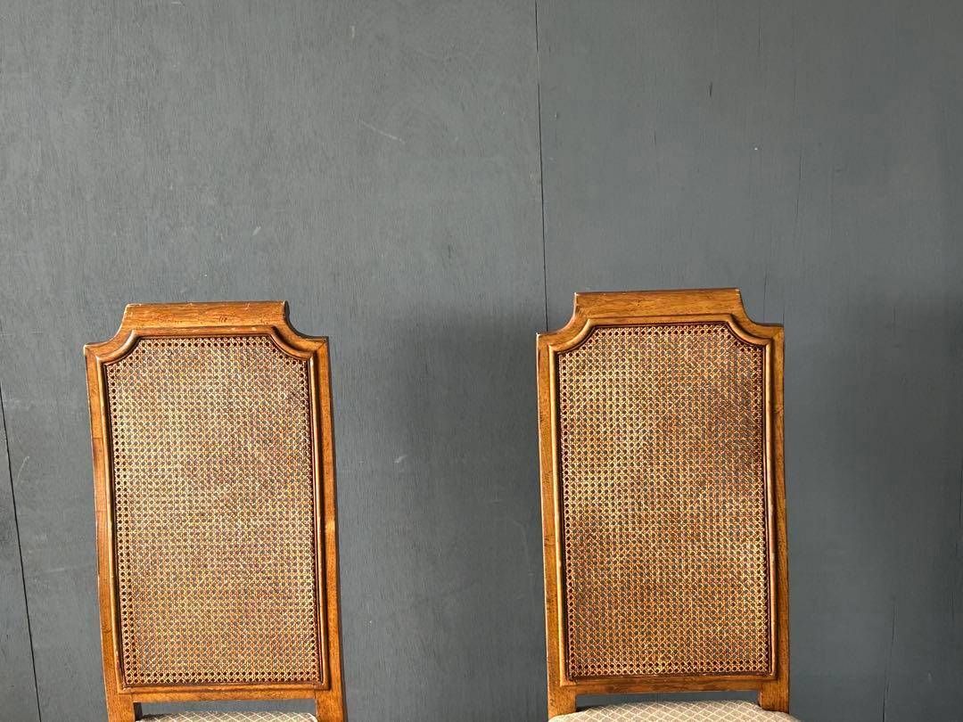 高級 DREXEL ドレクセル アンティーク ヴィンテージ かごめ編み YS ②