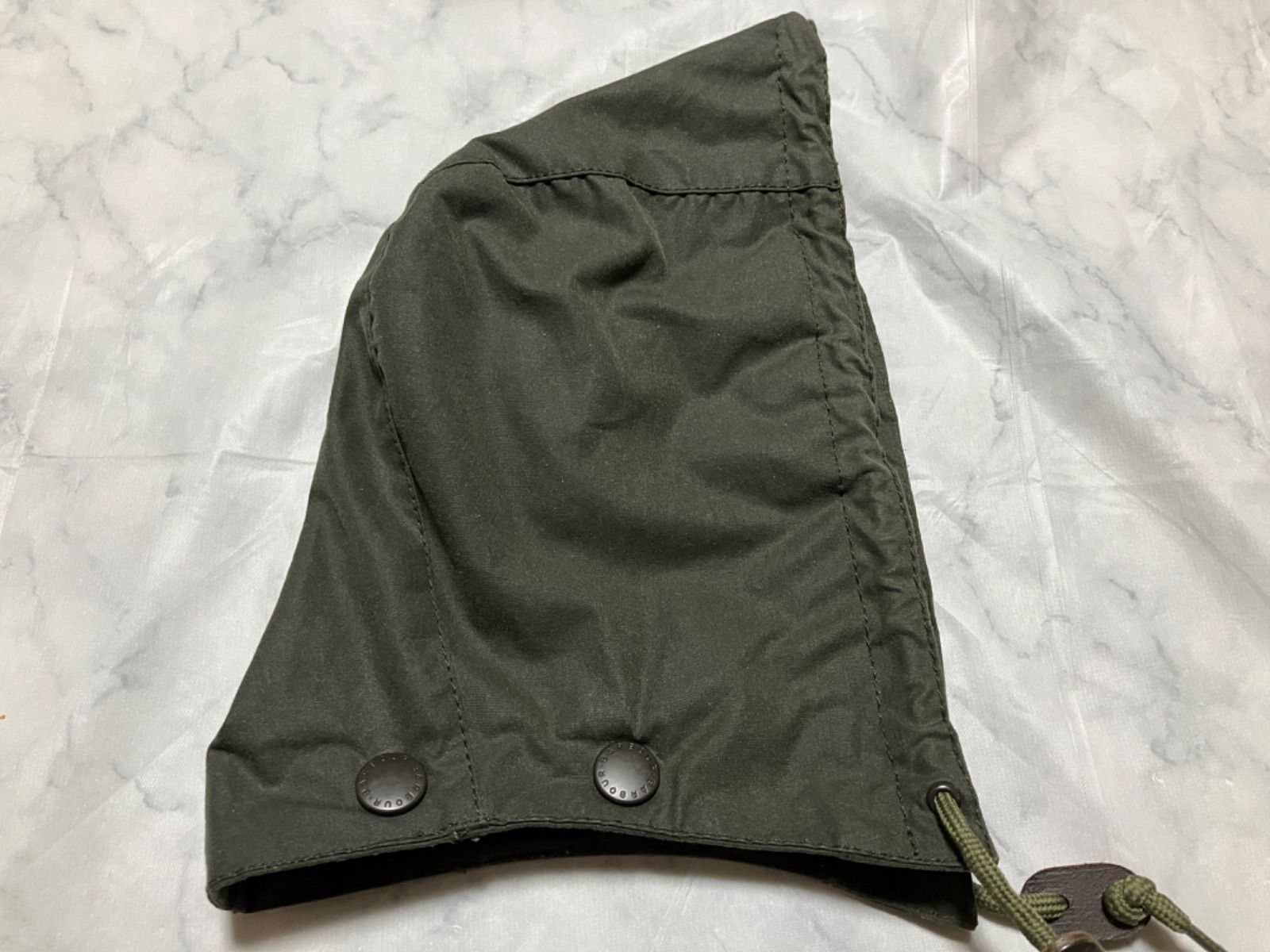 BARBOUR バブアー フード　オイルド